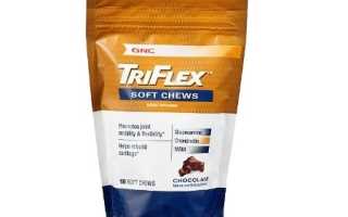 GNC Triflex: отзывы, цена и применение для суставов